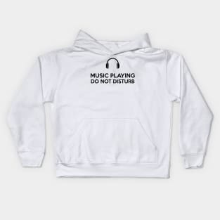 Music Playing Kids Hoodie